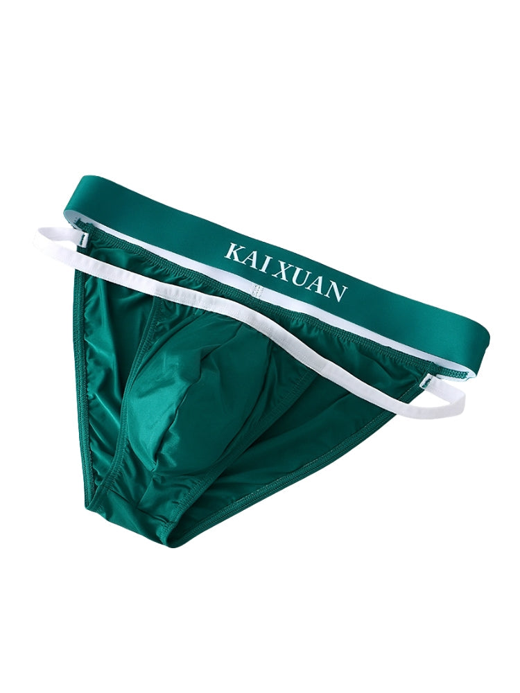 3 Pack Men's Sexy High-Cut 3D U-Pouch & Breathable Bikini | dmunderwear detail image 8