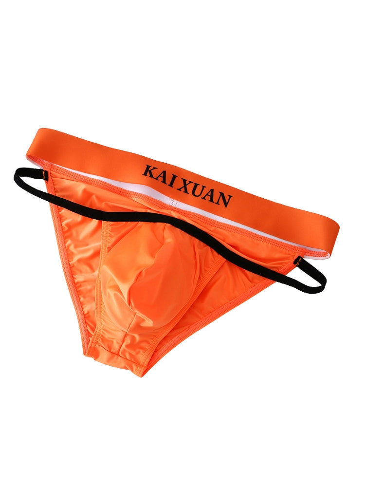 3 Pack Men's Sexy High-Cut 3D U-Pouch & Breathable Bikini | dmunderwear detail image 9