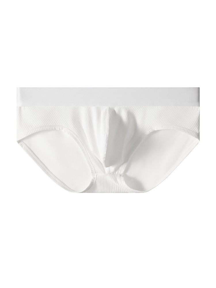 3 Pack Men's Solid Color Large U-Pouch Sporty Cut Odor-Resistant Soft Briefs | dmunderwear detail image 14