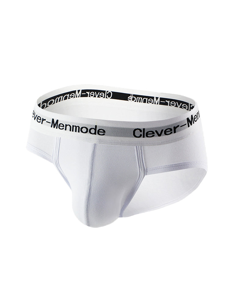 3 Pack Men's Supportive Fit High-Stretch Ultra-Soft Cotton Classic Briefs | dmunderwear detail image 1