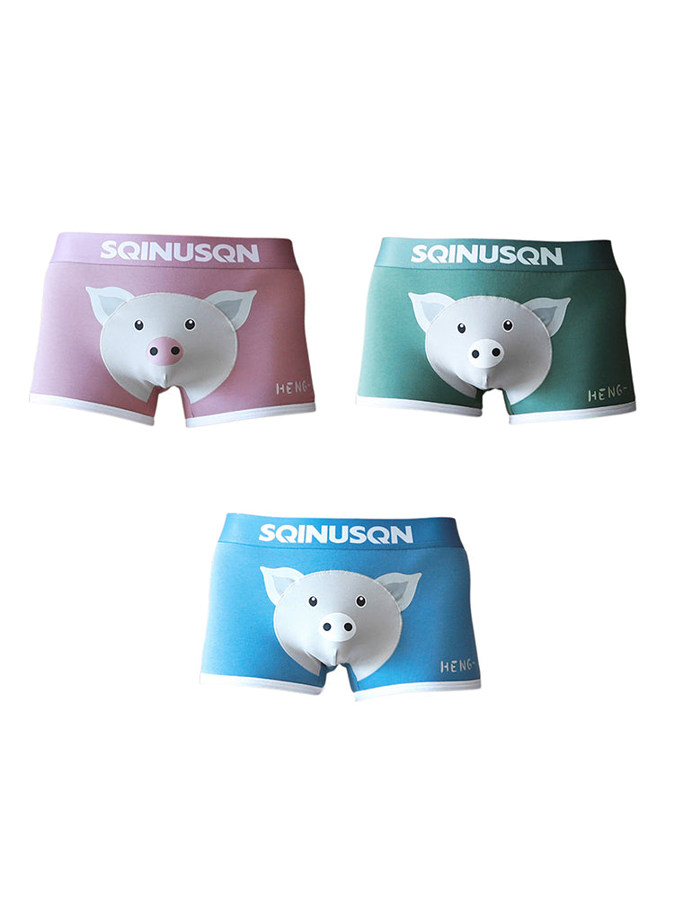 3 Pack Men's Ultra-Soft Breathable Cotton High-Stretch Trunks | dmunderwear detail image 9