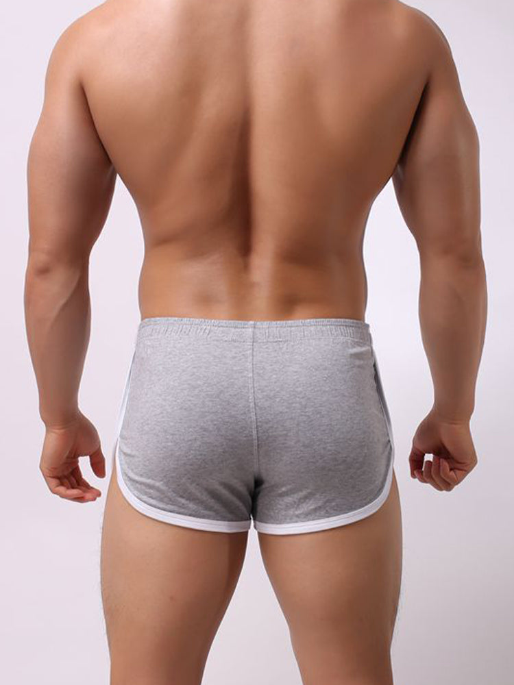 3 Pack Men's Ultra-Soft Cotton Seamless Solid Color Lightweight Trunks | dmunderwear detail image 6