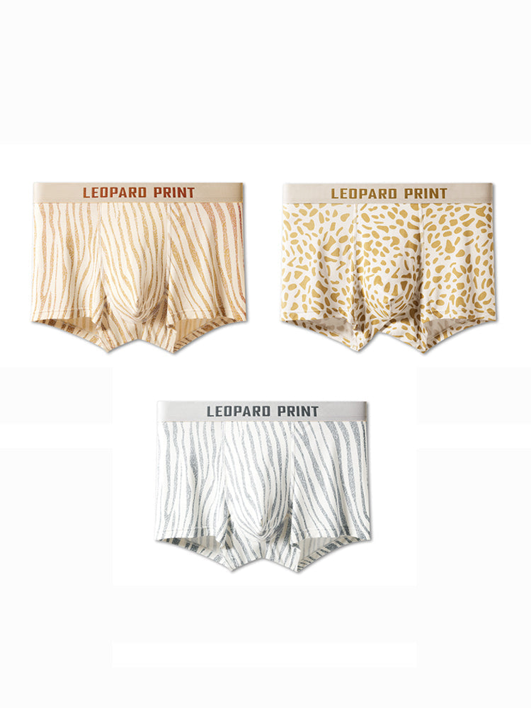 3 Pack Men's Ultra-Soft Modal Mid-Rise Stretch Fit Seamless Trunks | dmunderwear variant image