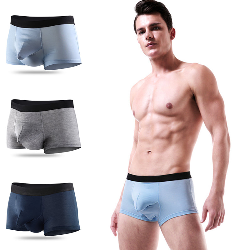 3 Pack Modal Dual Pouch Mens Underwear | dmunderwear variant image