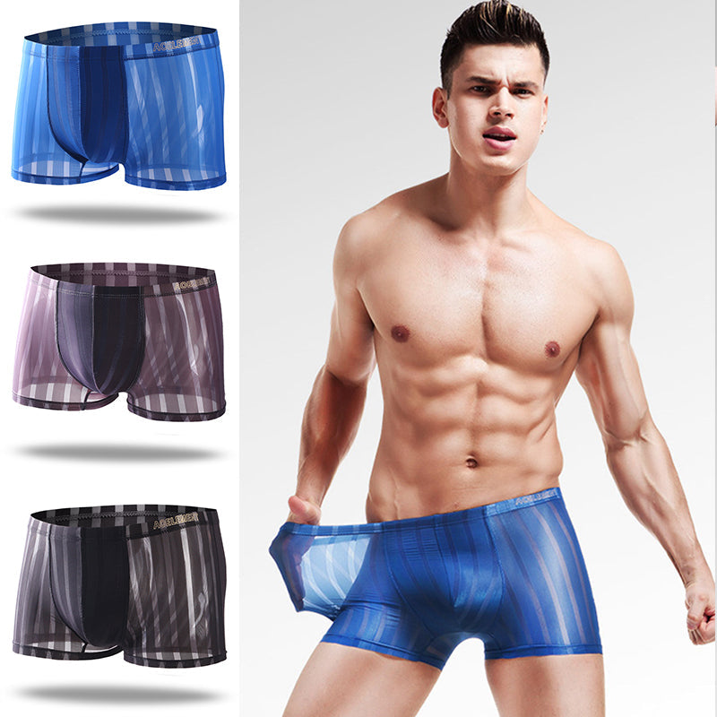 3 Pack See Through Breathable Men's Underwear | dmunderwear variant image