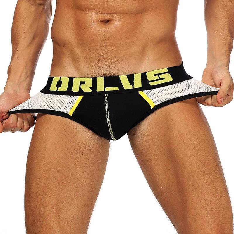 3 Pack Trendy Mesh Briefs | dmunderwear detail image 7