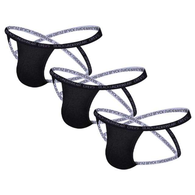 3 Pack Vogue Cross Strap | dmunderwear detail image 2