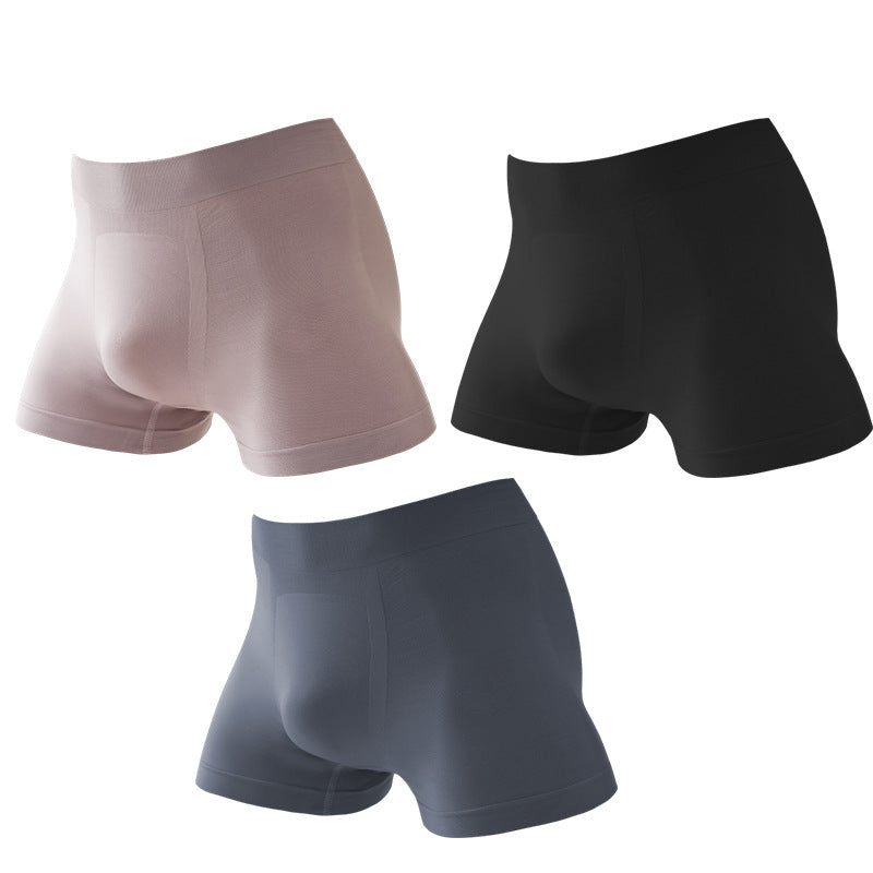 3Pcs Breathable Mid-waist Boxer Briefs | dmunderwear variant image