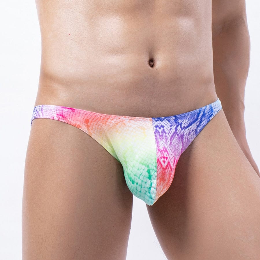 4 Pack Bold Print Briefs | dmunderwear detail image 2