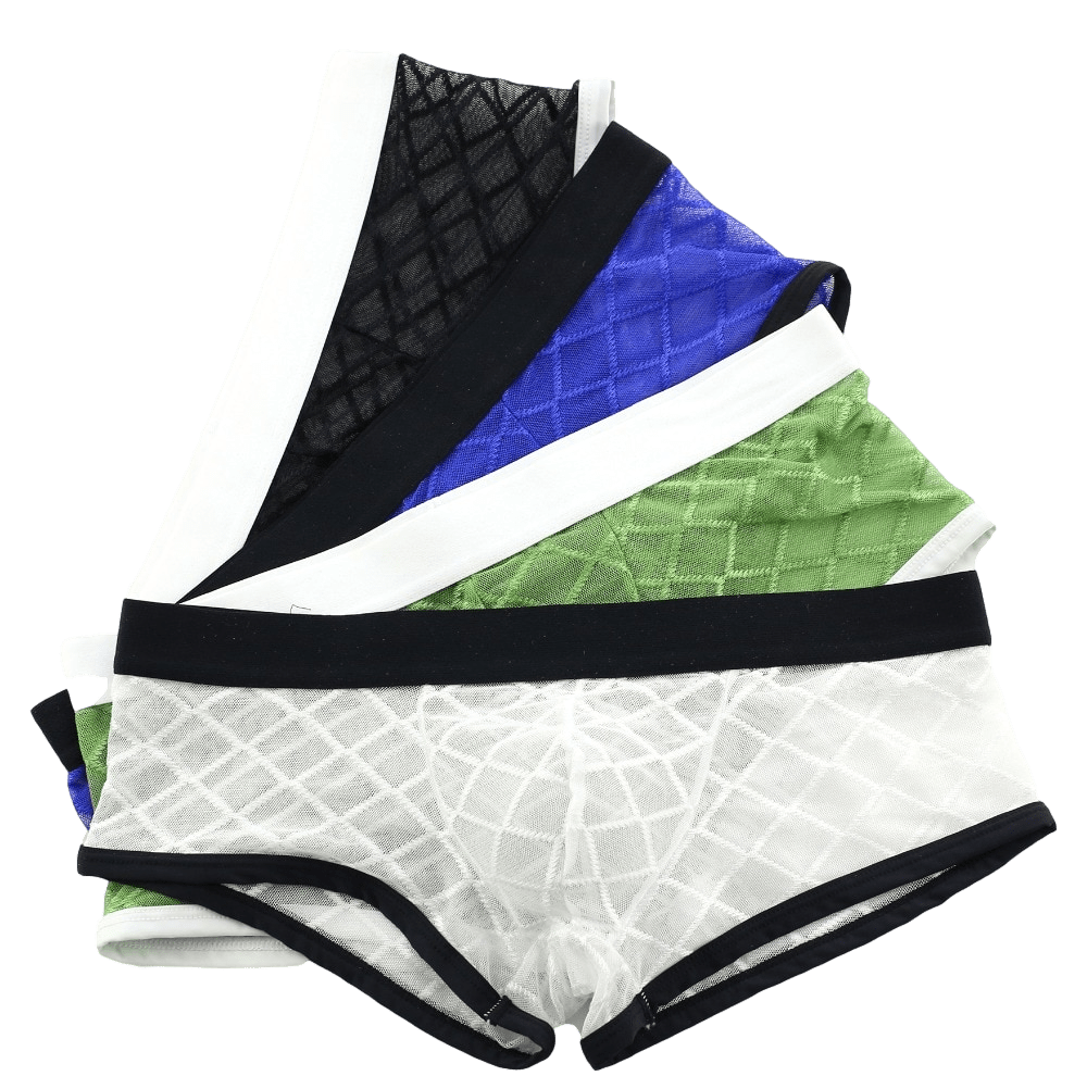 4 Pack Crisscross Micro Trunks | dmunderwear