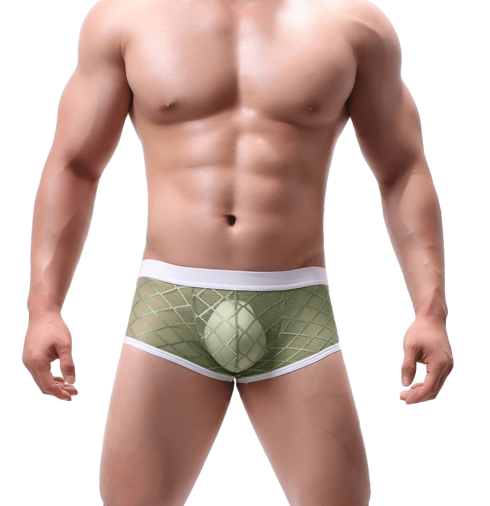 4 Pack Crisscross Micro Trunks | dmunderwear detail image 2