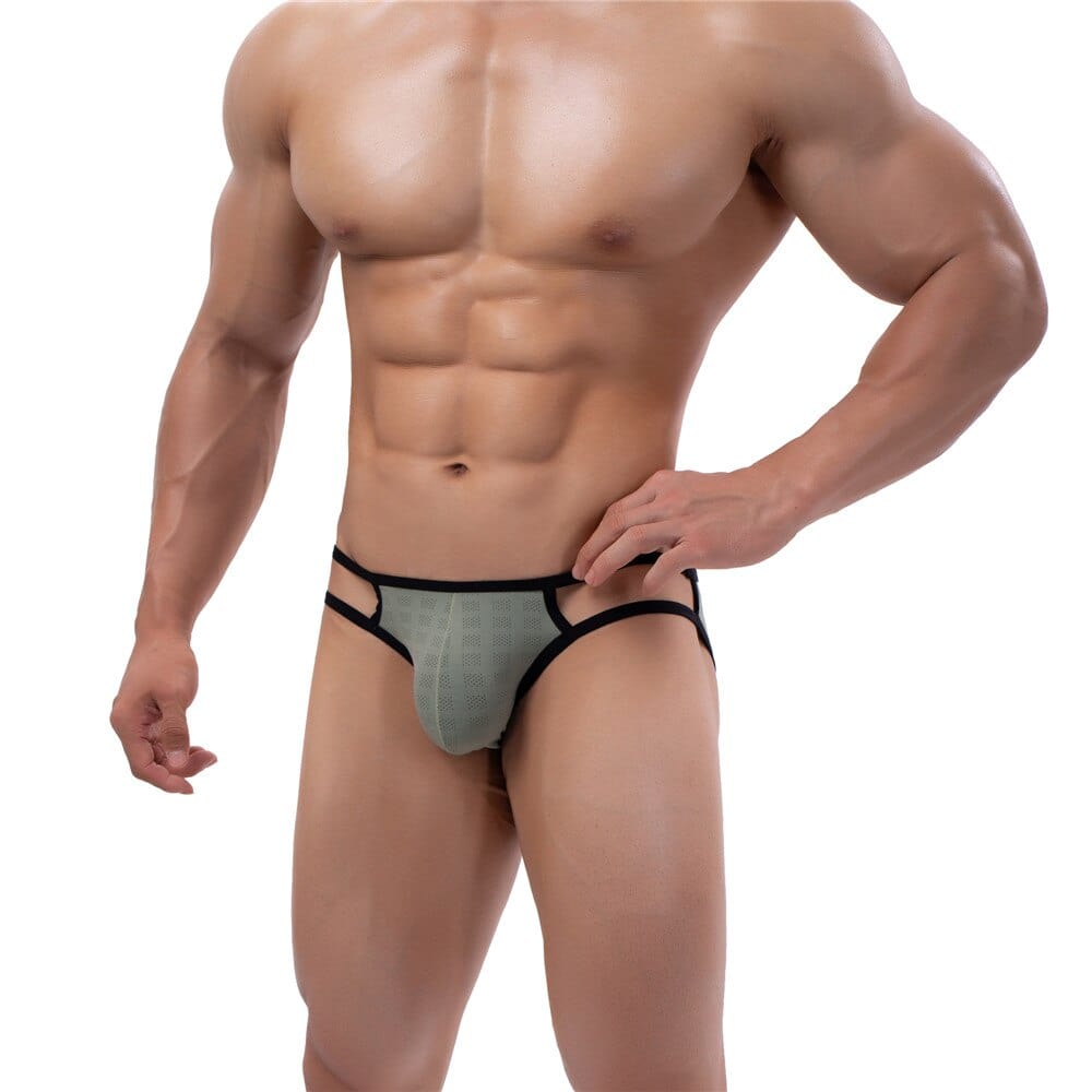4 Pack Elite String Briefs | dmunderwear detail image 6