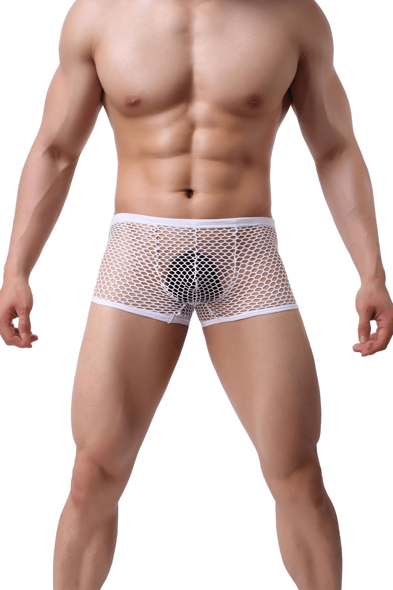4 Pack Extreme Fishnet Trunks | dmunderwear detail image 4
