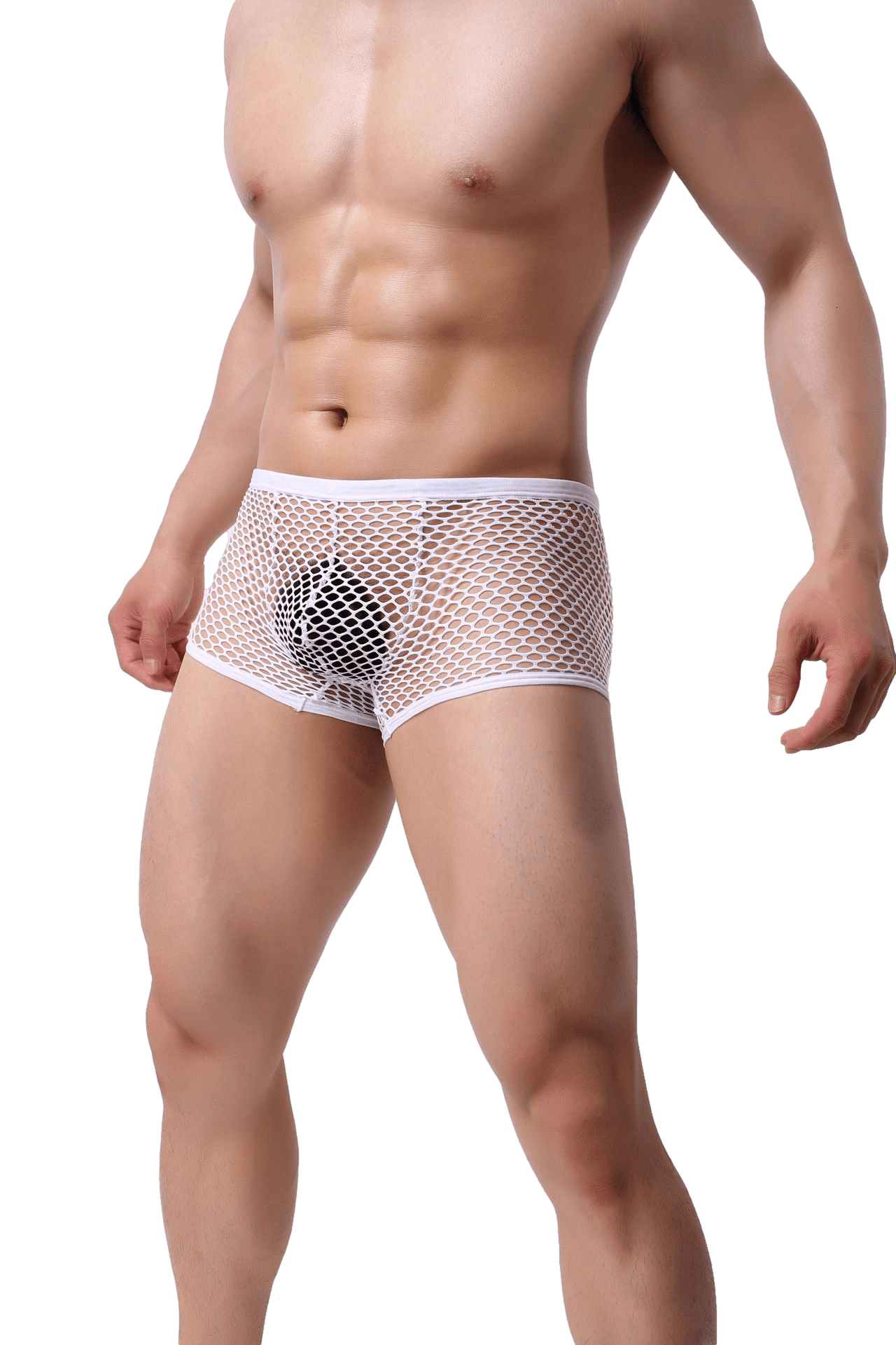 4 Pack Extreme Fishnet Trunks | dmunderwear detail image 5