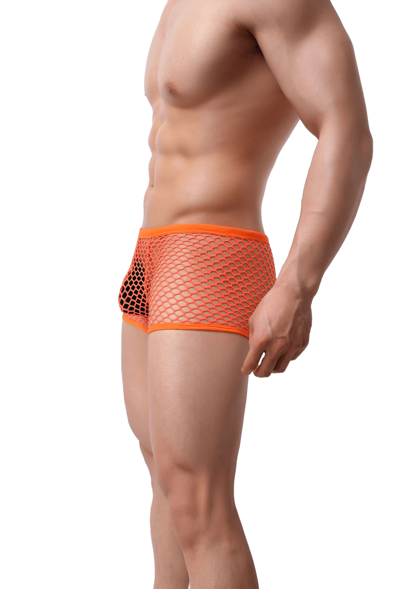 4 Pack Extreme Fishnet Trunks | dmunderwear detail image 6
