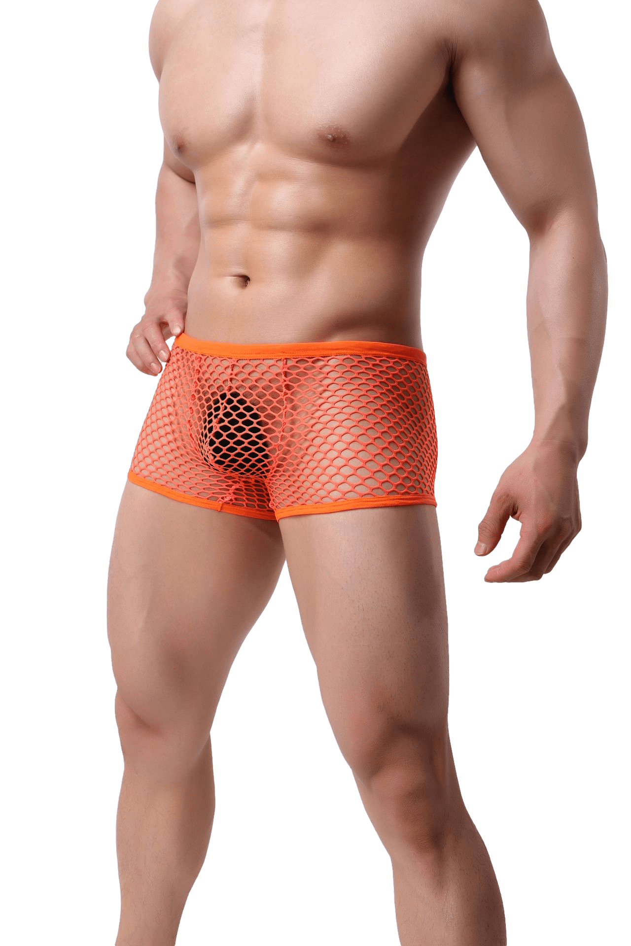 4 Pack Extreme Fishnet Trunks | dmunderwear detail image 7