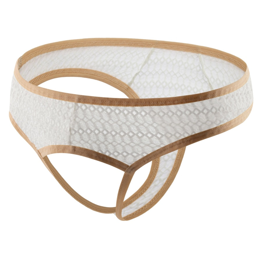 4 Pack Frontless Woven Bahama Thon | dmunderwear detail image 10