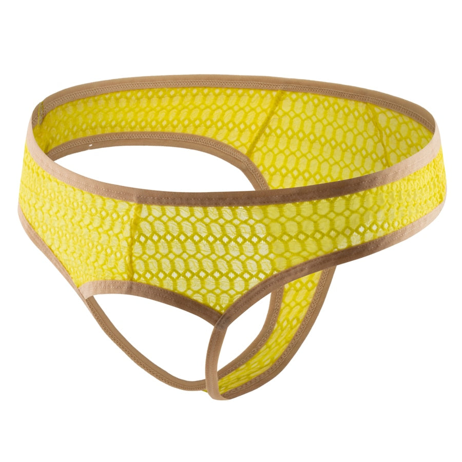 4 Pack Frontless Woven Bahama Thon | dmunderwear detail image 14