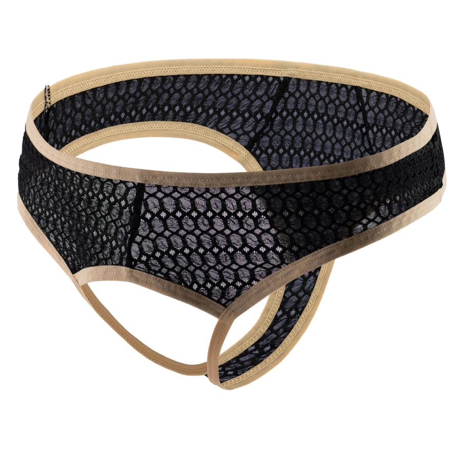 4 Pack Frontless Woven Bahama Thon | dmunderwear detail image 7