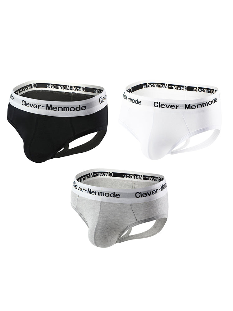 3 Pack Men's Low-Rise Sexy Cooling Airflow Quick-Absorb Lining Lightweight Jockstrap | dmunderwear variant image