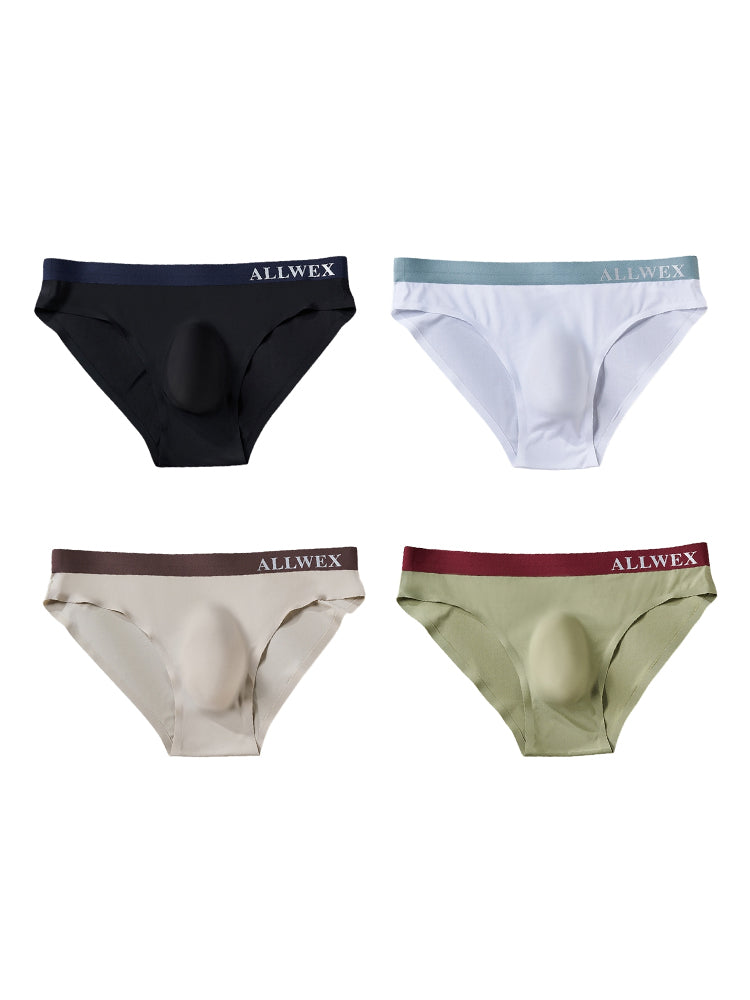 4 Pack Men's Cooling Stretch Fit Lightweight & Airy Soft Touch Briefs | dmunderwear variant image