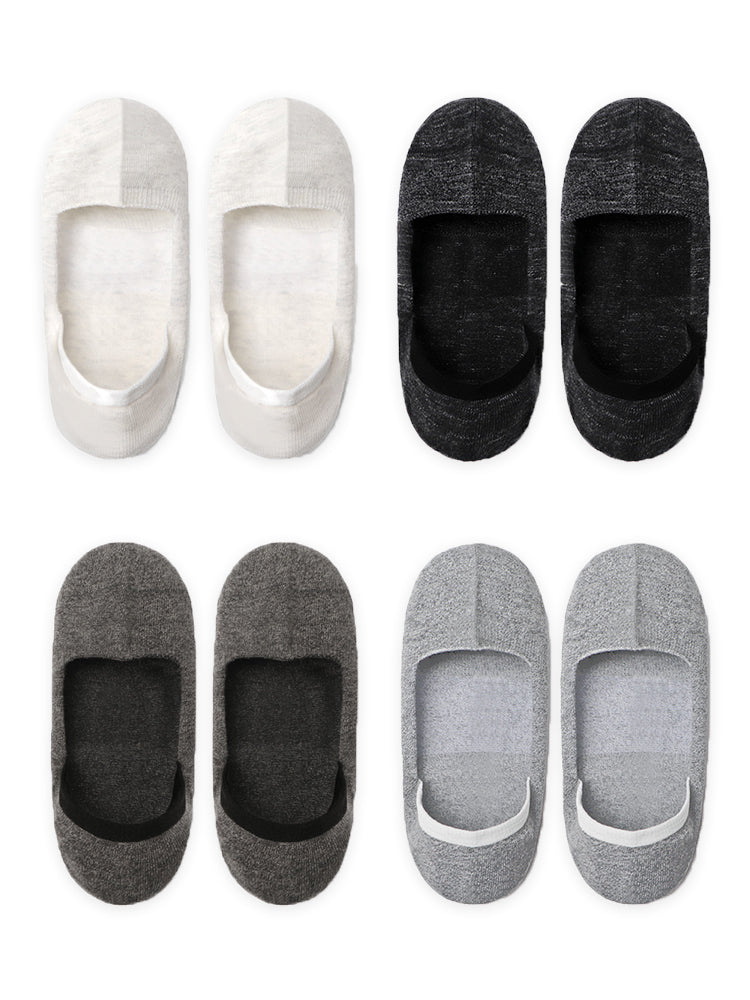 4 Pack Men's Low Cut No Show Socks | dmunderwear variant image