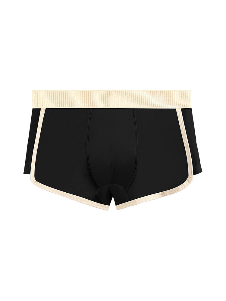 4 Pack Men's Premium Cotton Antibacterial Mid-Rise Ultra-Soft Trunks | dmunderwear detail image 12