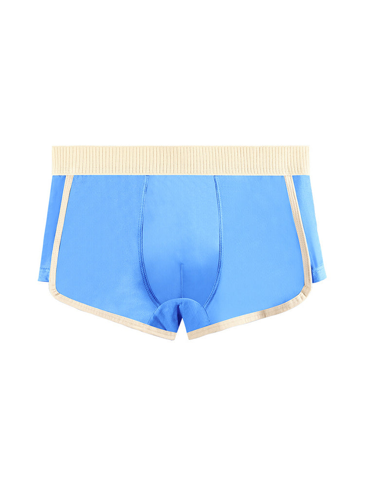 4 Pack Men's Premium Cotton Antibacterial Mid-Rise Ultra-Soft Trunks | dmunderwear detail image 13