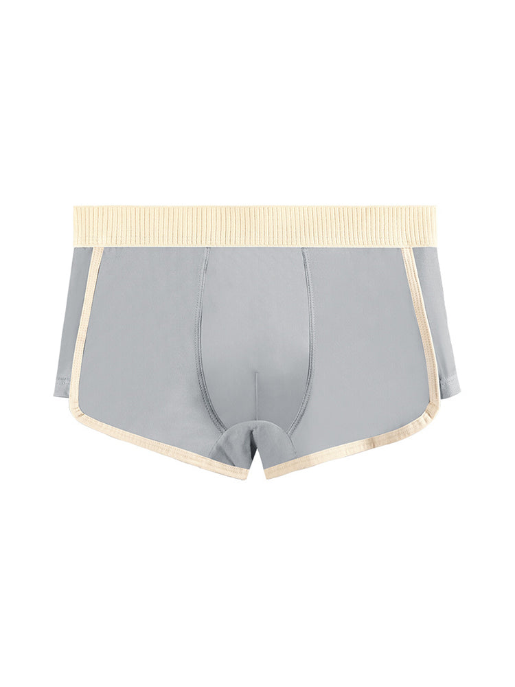 4 Pack Men's Premium Cotton Antibacterial Mid-Rise Ultra-Soft Trunks | dmunderwear detail image 17