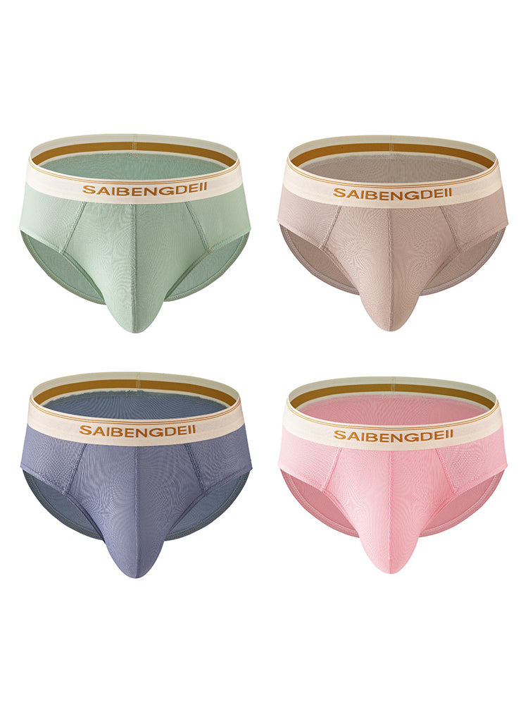 Men's Threaded Fabric U-Raised Low Rise Trunks | dmunderwear variant image