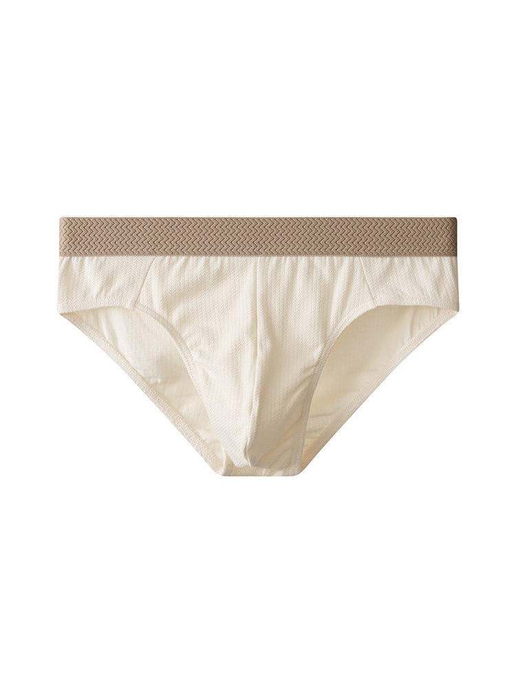 4 Pack Men's Ultra-Soft Cotton Seamless Comfort Supportive Fit Briefs | dmunderwear detail image 1