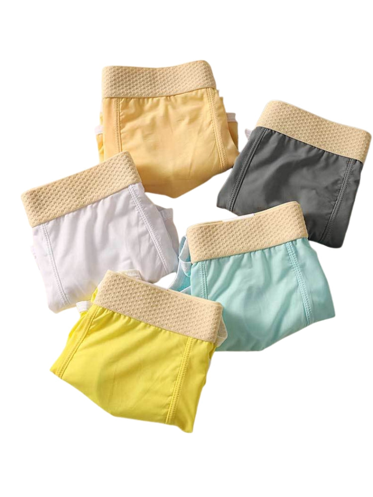 4 Pack Men's Ultra-Thin Breathable Solid Color Separated Pouch Smooth Trunks | dmunderwear detail image 18