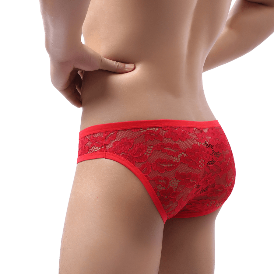 4 Pack No Secrets Lace Briefs | dmunderwear detail image 7
