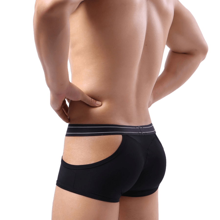 4 Pack Open Hip Trunks | dmunderwear detail image 10