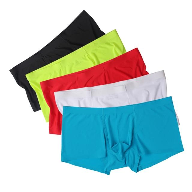 4 Pack Silky Bulge Trunks | dmunderwear