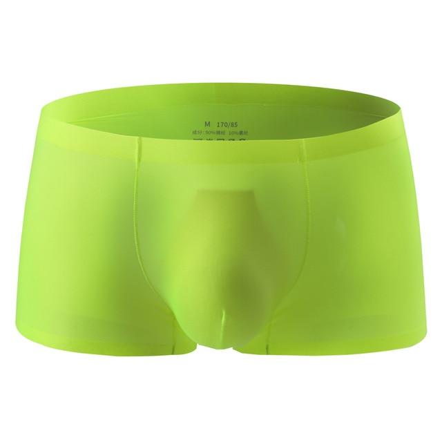 4 Pack Silky Bulge Trunks | dmunderwear detail image 7