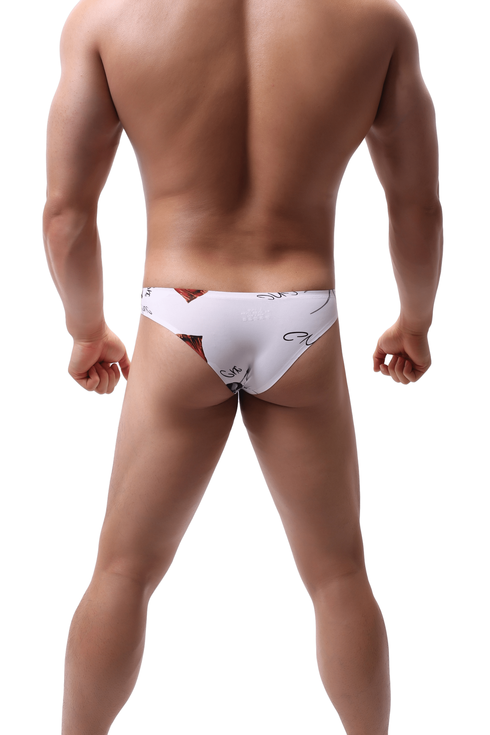 4 Pack Silky Graphic Slim Briefs | dmunderwear detail image 14
