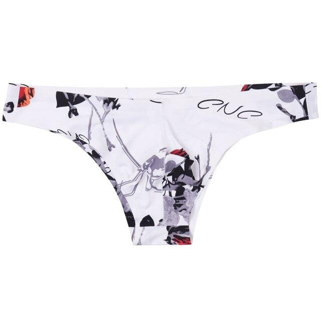 4 Pack Silky Graphic Slim Briefs | dmunderwear detail image 3