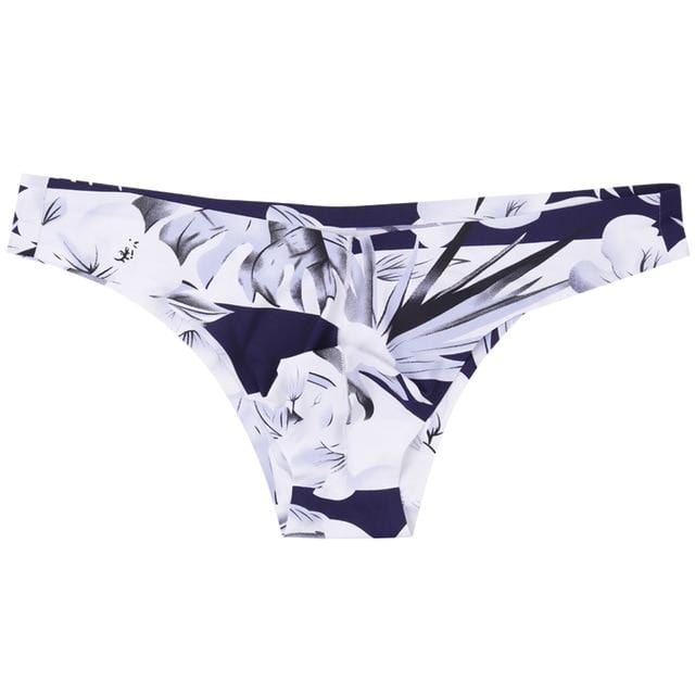 4 Pack Silky Graphic Slim Briefs | dmunderwear detail image 7