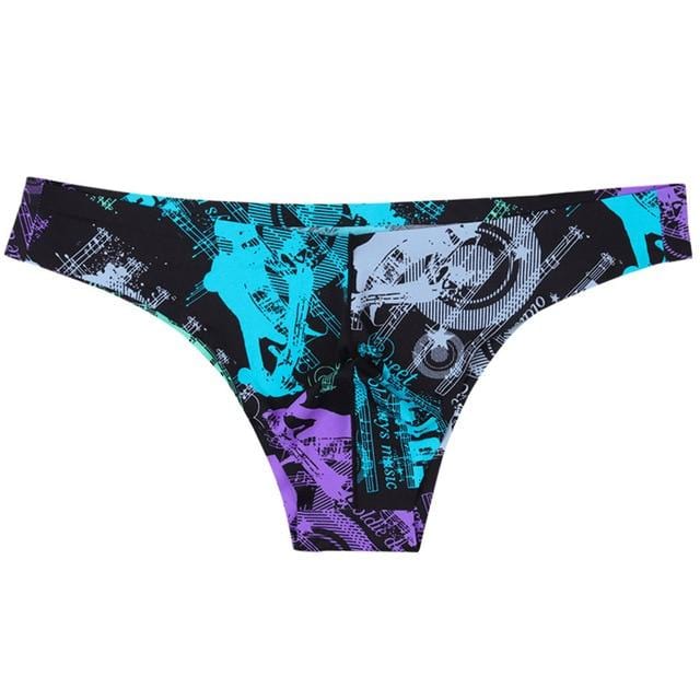 4 Pack Silky Graphic Slim Briefs | dmunderwear detail image 8