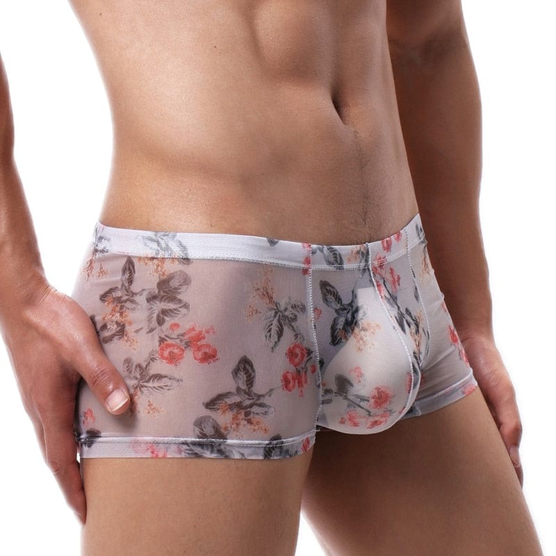 4 Pack Trippy Sheer Trunks | dmunderwear detail image 10
