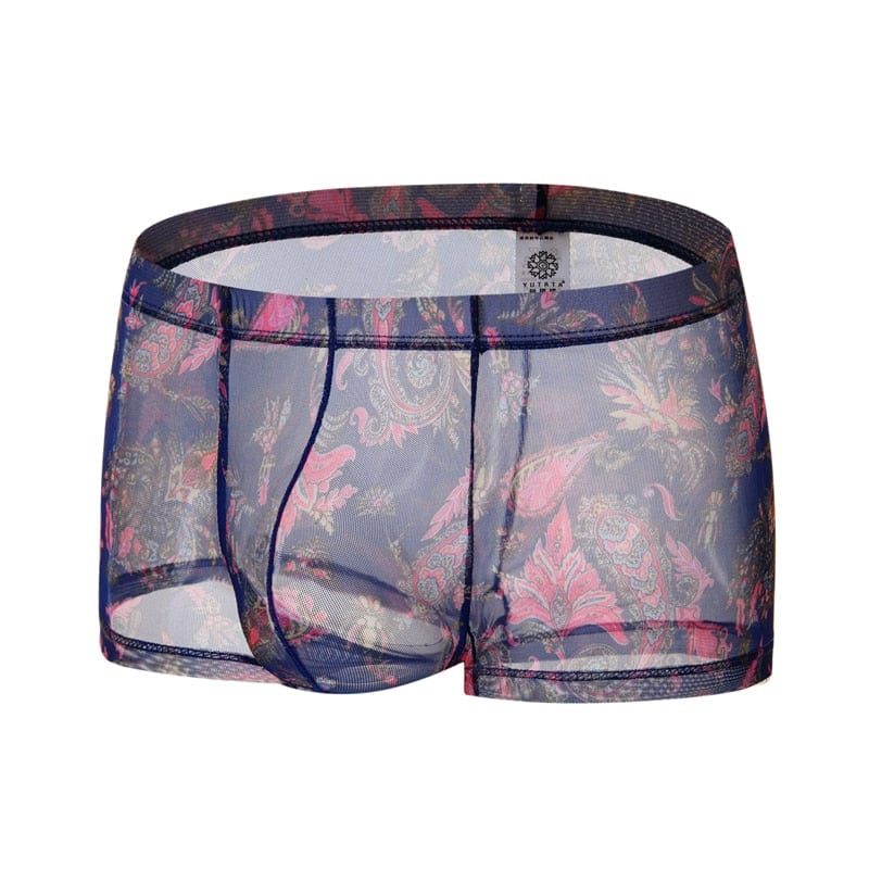 4 Pack Trippy Sheer Trunks | dmunderwear detail image 9