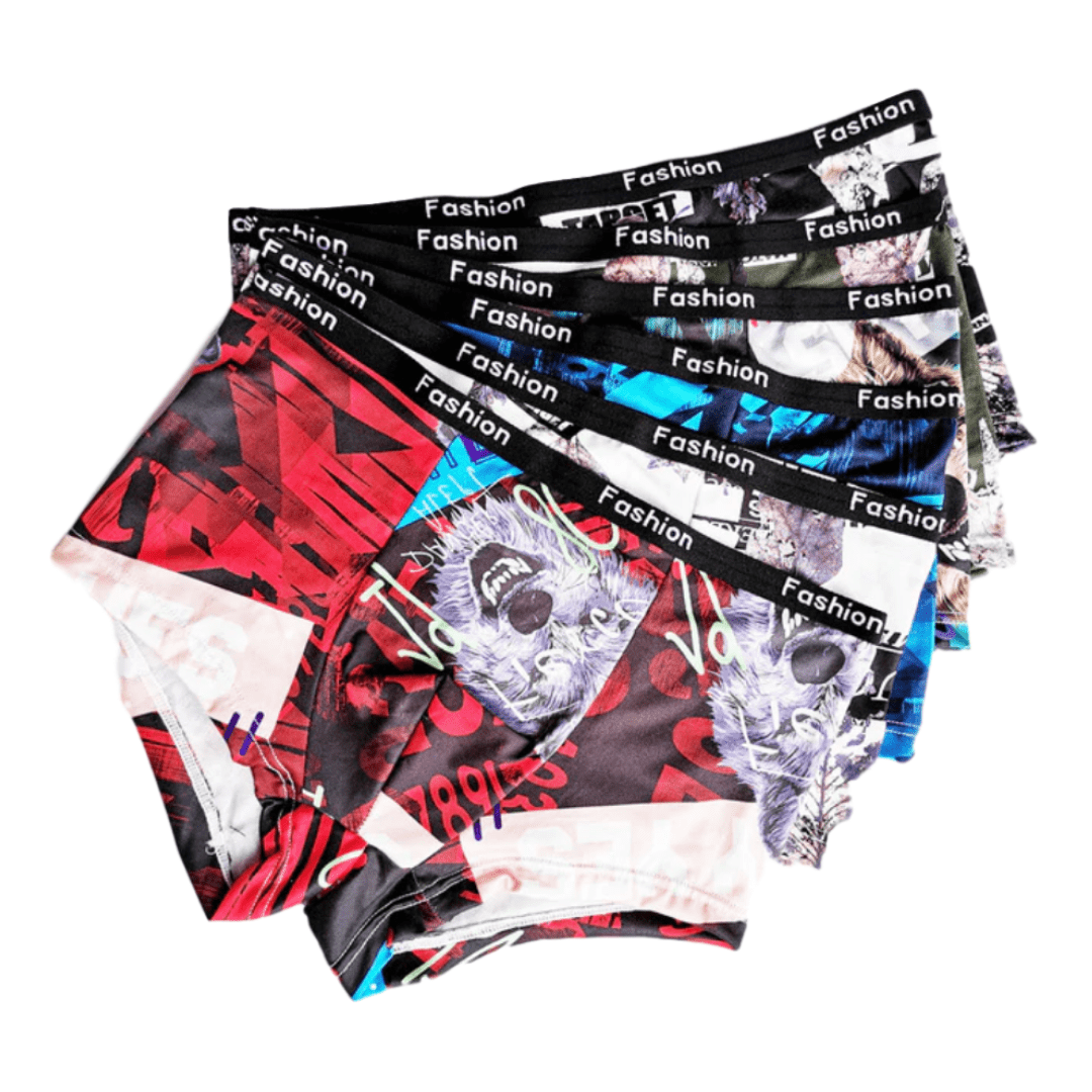 4 Pack Vogue Pop Trunks | dmunderwear