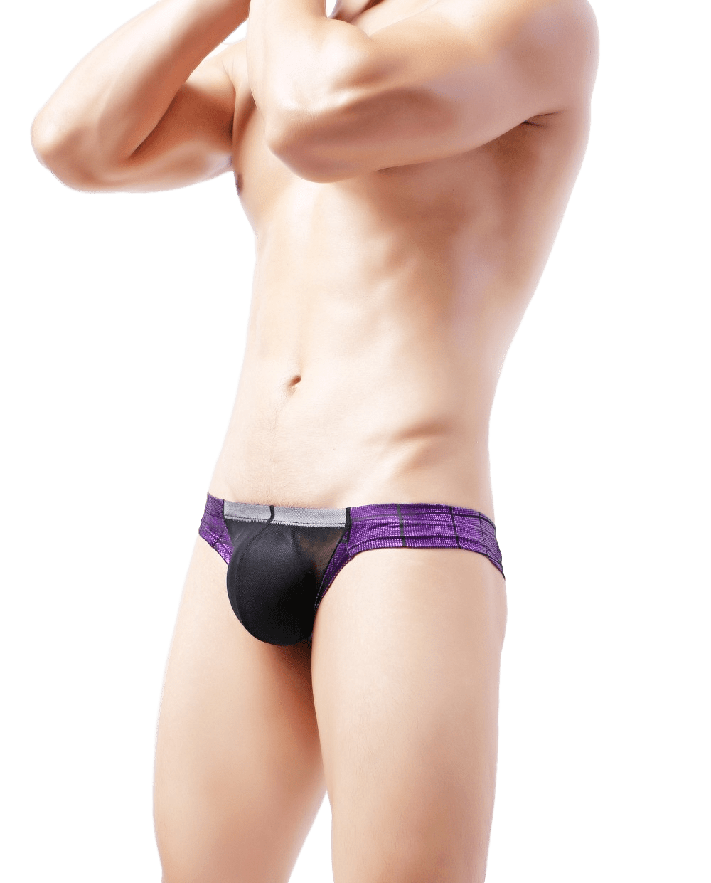 5 Pack Sheer Pouch Party Cheeky Briefs | dmunderwear detail image 10