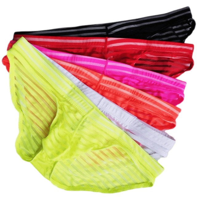 5 Pack Show all Striped Briefs | dmunderwear