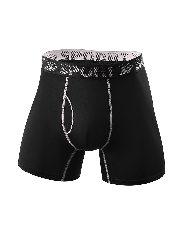 5 Packs of Men's Sports Fitness Training Quick-drying Tight Shorts | dmunderwear detail image 1