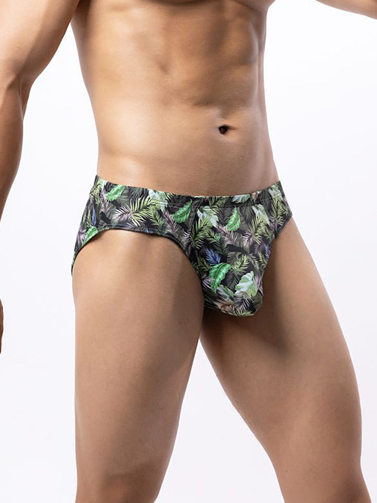 6 Pack Men's Sexy Bold Prints Odor-Control Stay-Put Fit Briefs | dmunderwear detail image 14