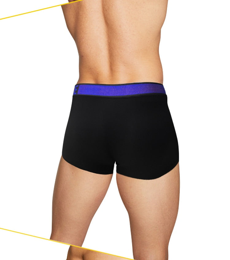 ADANNU Blue Classic Boxers | dmunderwear detail image 6