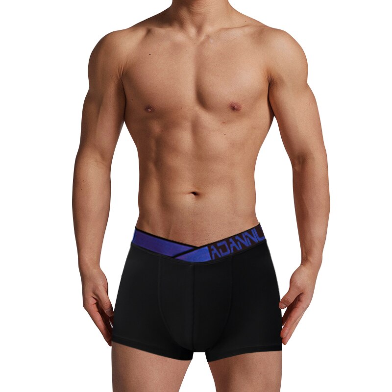 ADANNU Blue Classic Boxers (3 Pack) | dmunderwear detail image 8