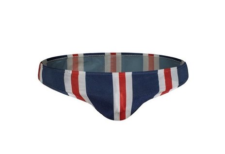 Art Deco Striped Swim Briefs | dmunderwear detail image 5